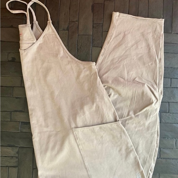 Free People Pants - Free People Light Beige Jumpsuit Romper